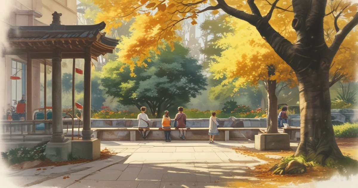 和李老师炎英温大的同学们见面